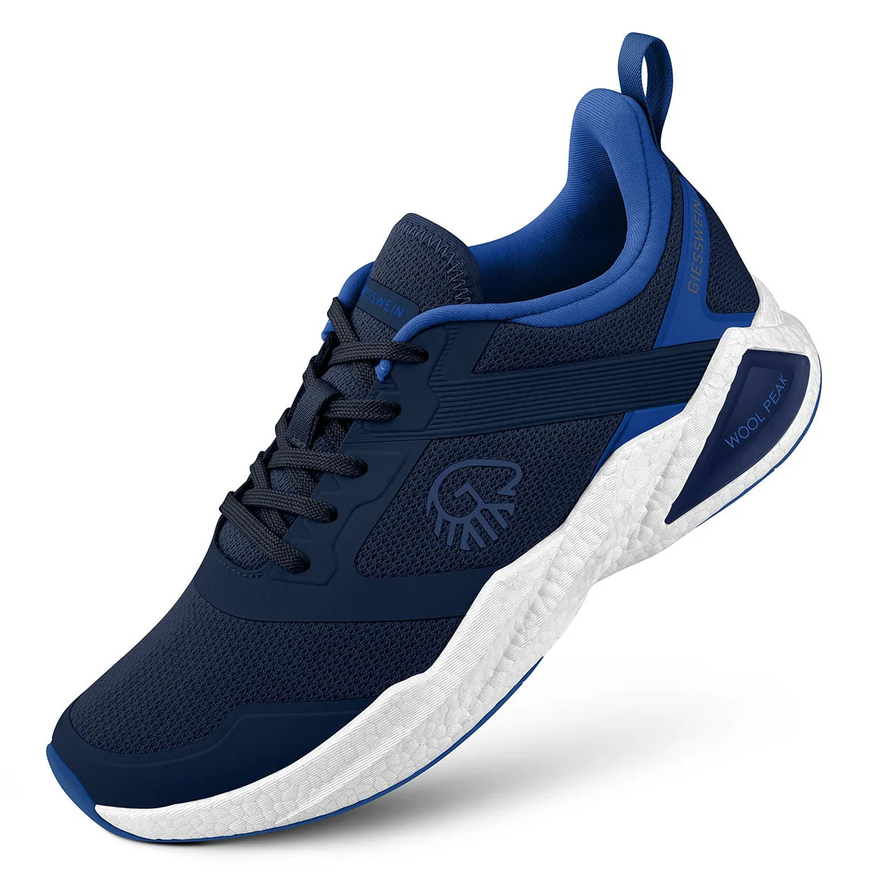 Laufschuh Blau Weiss