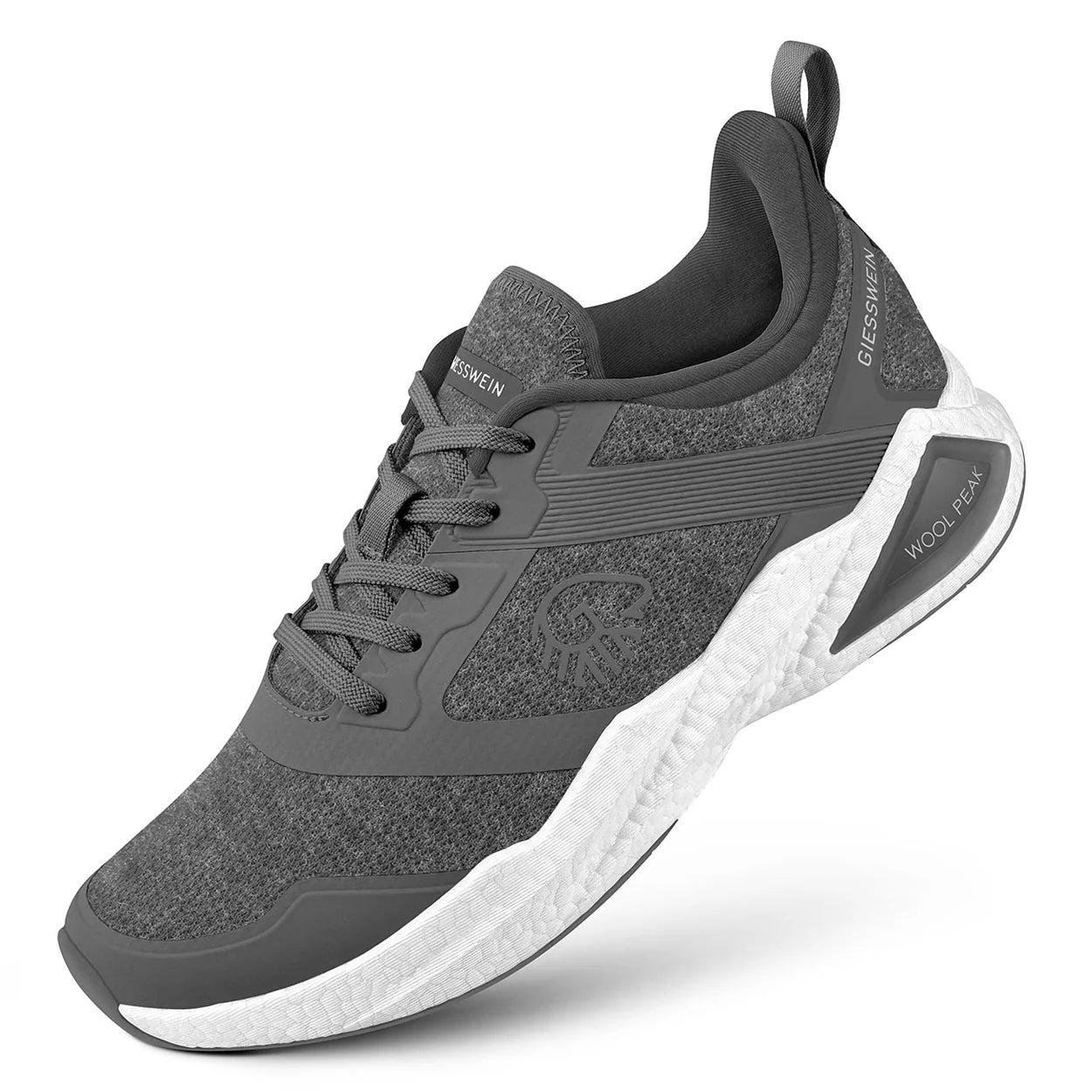 Laufschuh Grau Weiss