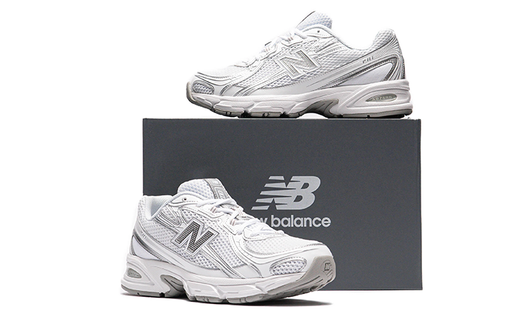 New Balance 740 White Silver – Produktansicht 4